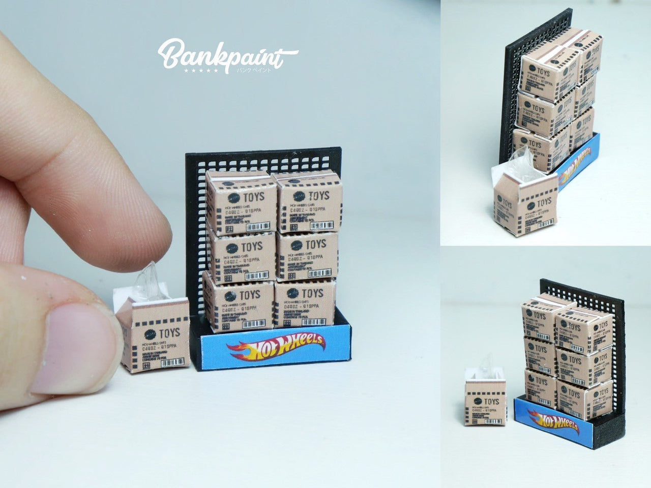 Akara x Bankpaint Hot Wheels Case Display