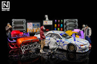 Thumbnail for Akara x NinetyOne1:64 Spray Paint & Car Parts Set