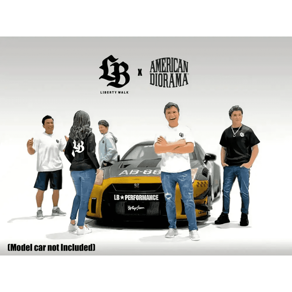 American Diorama 1:18 Team Liberty Walk Resin Figure