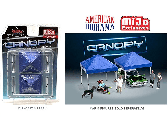American Diorama 1:64 2 Pack Canopy Set – Limited 3,600 Set