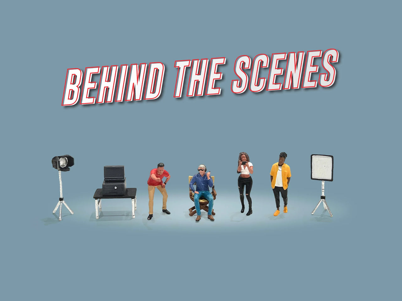 American Diorama 1:64 Figure Set Behind the Scenes