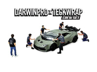 Thumbnail for American Diorama 1:64 Figure Set – DarwinPro x Teckwrap Crew set PRE-ORDER