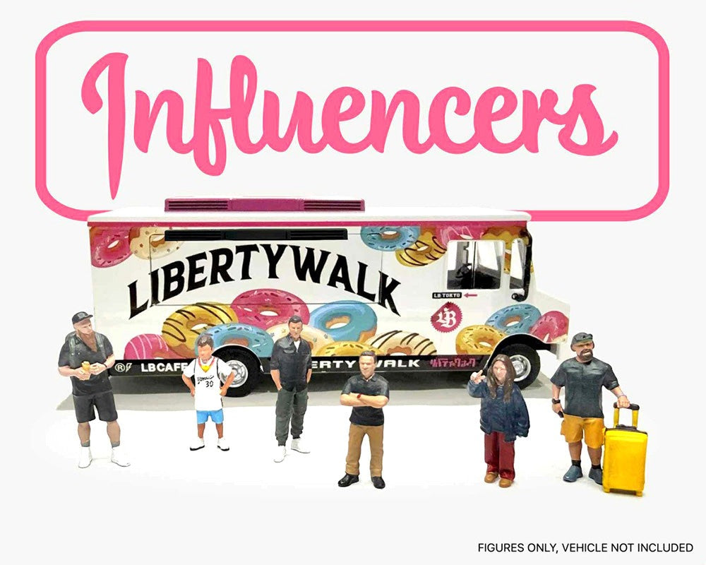 American Diorama 1:64 Figure Set Influencers