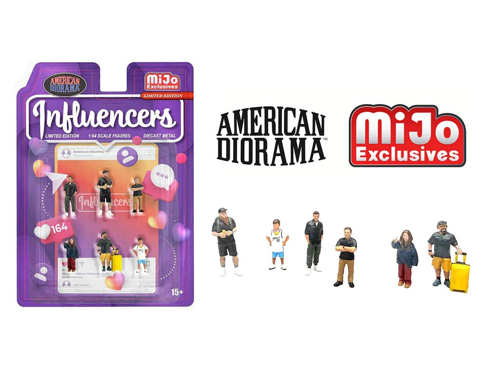 American Diorama 1:64 Figure Set Influencers