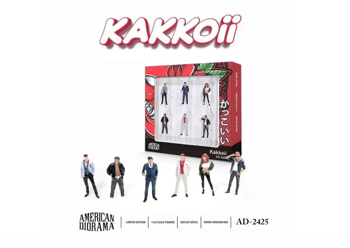 American Diorama 1:64 Figure Set Kakkoii