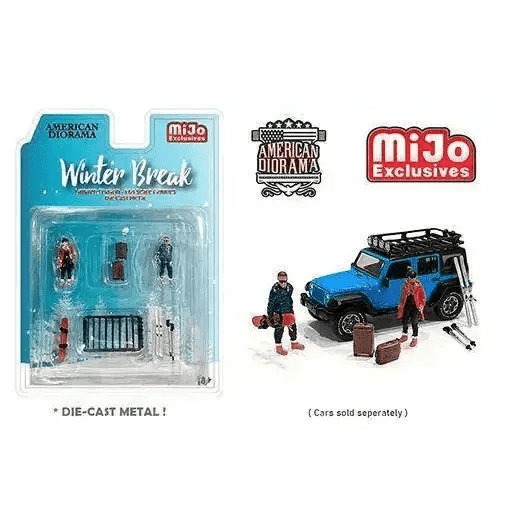 American Diorama 1:64 MiJo Exclusives Figures Winter Break