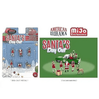 Thumbnail for American Diorama 1:64 Santa’s Day Out Figure Set