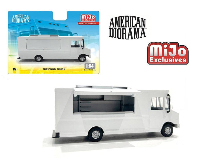 AMERICAN DIORAMA フードトラックミニカー　セット American-Diorama-1-64-The-Food