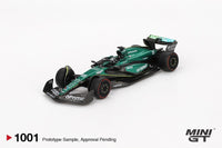 Thumbnail for Aston Martin 1:64 AMR24 #18 Lance Stroll 2024 F1 2024 Bahrain GP MGT01001-L