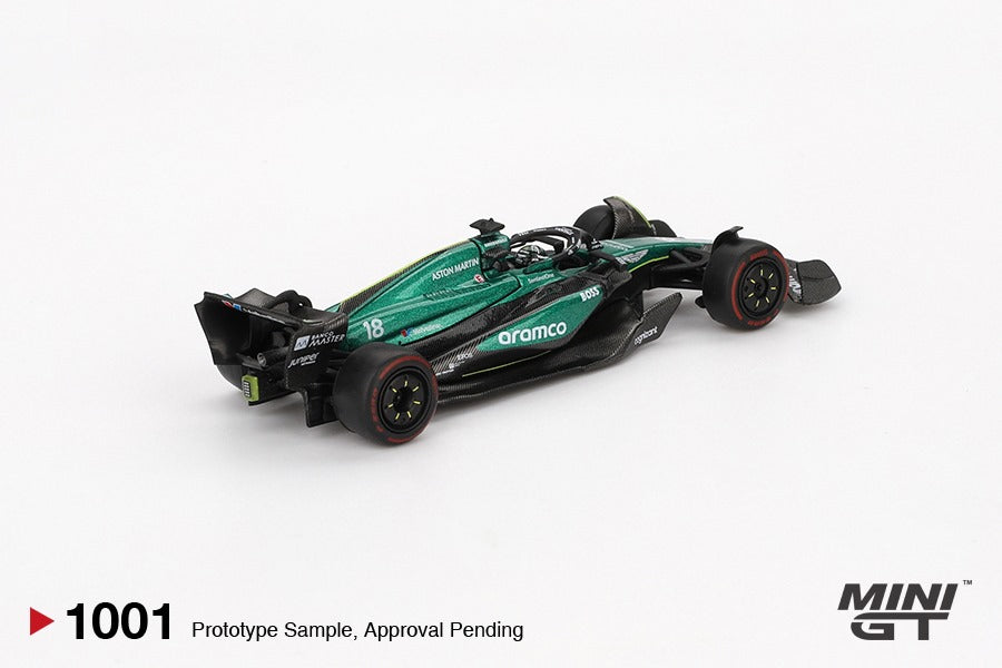 Aston Martin 1:64 AMR24 #18 Lance Stroll 2024 F1 2024 Bahrain GP MGT01001-L
