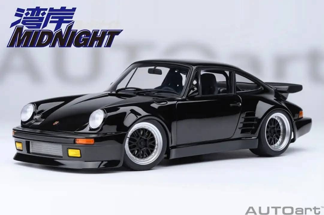 Auto Art 1:18 Porsche 911 930 Turbo Wangan Midnight “Blackbird”