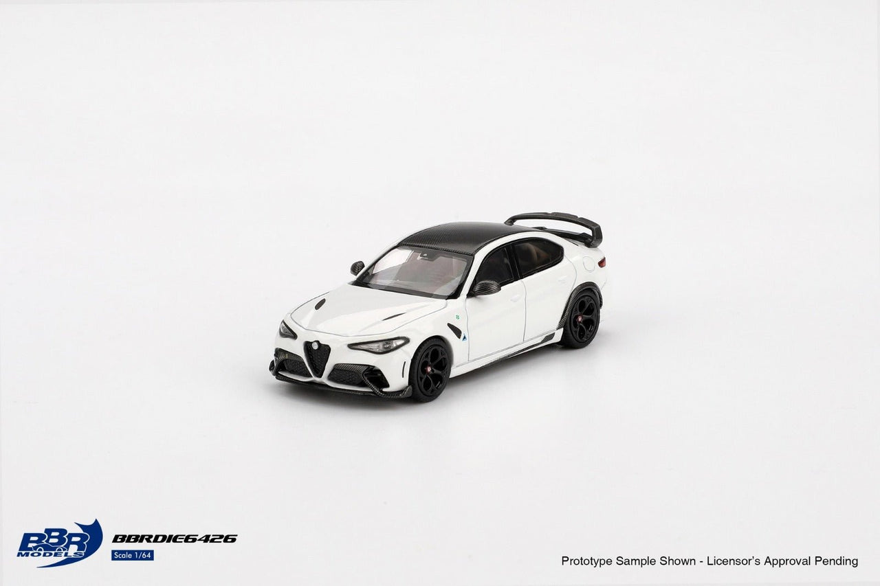 BBR Models 1:64 Alfa Romeo Giulia GTAM White