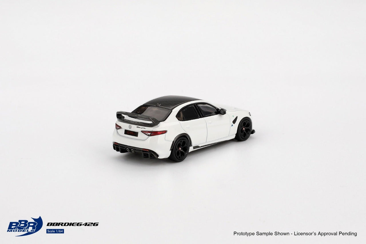 BBR Models 1:64 Alfa Romeo Giulia GTAM White