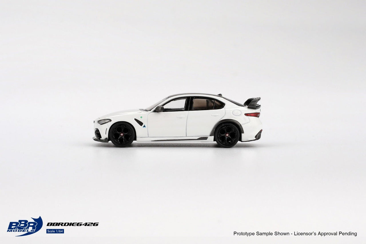 BBR Models 1:64 Alfa Romeo Giulia GTAM White