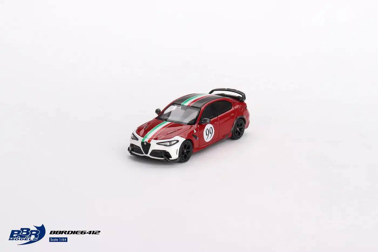 BBR Models 1:64 Alfa Romeo Giulia GTAm Rosso GTA #99 Centro Stile Livery