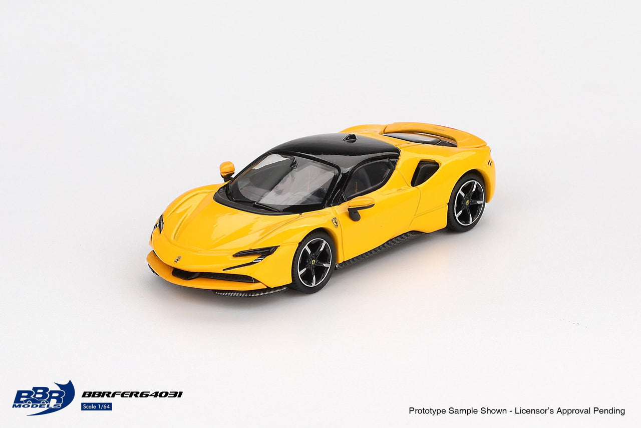 BBR Models 1:64 BBR Models 1:64 Ferrari SF90 Giallo Modena BBRFER64031