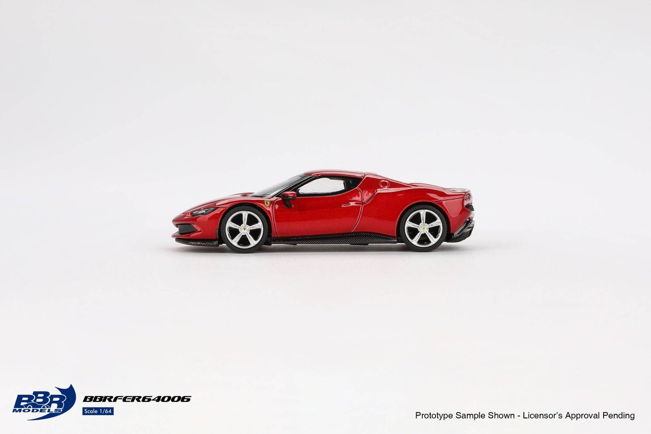 BBR Models 1:64 Ferrari 296 GTB Rosso Imola