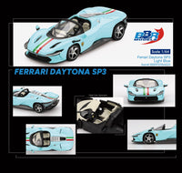 Thumbnail for BBR Models 1:64 Ferrari Daytona SP3 Light Blue