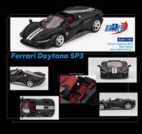 Thumbnail for BBR Models 1:64 Ferrari Daytona SP3 Matt Black BBRFER64021