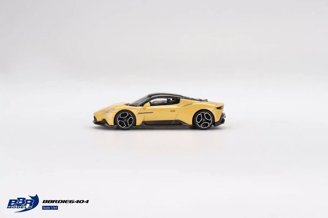 BBR Models 1:64 Maserati MC20 Giallo Genio BBRDIE6404