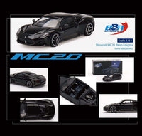 Thumbnail for BBR Models 1:64 Maserati MC20 Nero Enigma Black