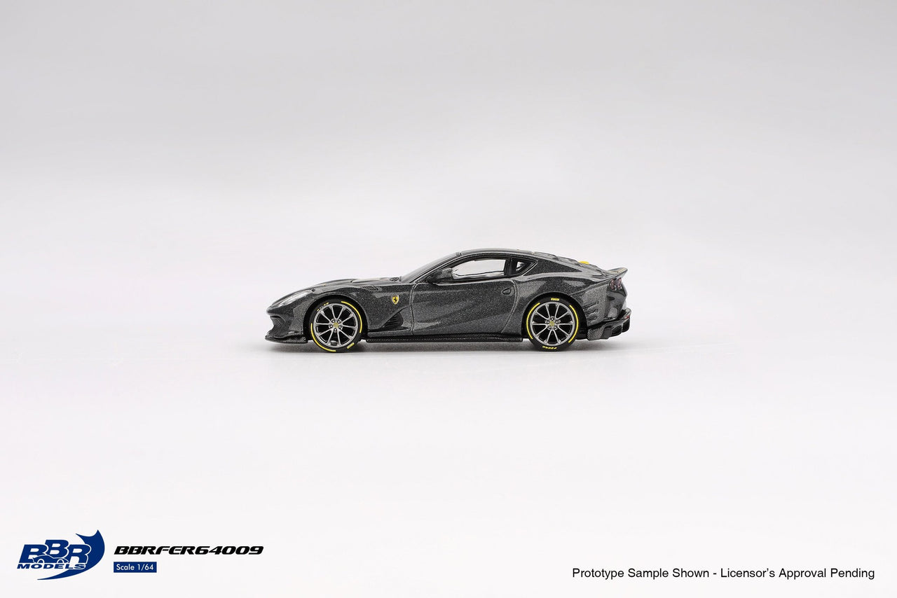 PRE-ORDER BBR Models 1:64 Ferrari 812 Competizione Grigio Competizione