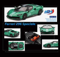 Thumbnail for (PRE-ORDER) BBR Models 1:64 Ferrari 296 Speciale Verde Nürburgring BBRFER64045