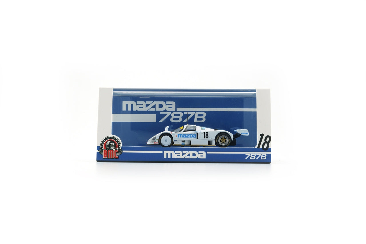 BM Creations 1:64 Mazda 787B 1991 24h Le Mans #18, White CANADA EXCLUSIVE