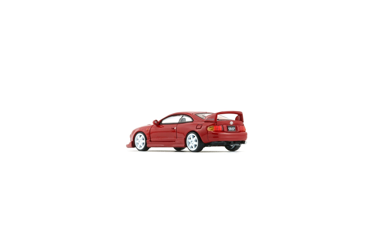 BM Creations 1:64 Toyota Celica GT Four, Red RHD With Bodykit
