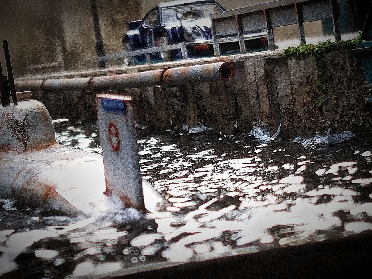 Blue Flag Diorama 2 Part Warehouse & Dock