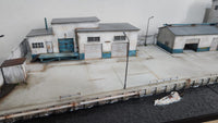 Thumbnail for Blue Flag Diorama 2 Part Warehouse & Dock