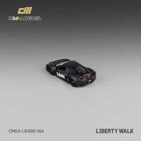 Thumbnail for CM-Model 1:64 LBWK Ferrari 488 Widebody Matte Black Exclusive