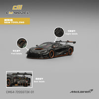 Thumbnail for CM Model 1:64 Mclaren 720S GT3X Black