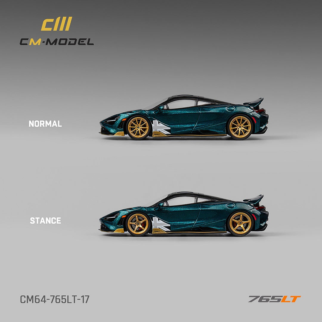 CM-Model 1:64 Mclaren 765LT w/ Quick Release Wheels