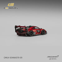 Thumbnail for CM Model 1:64 Mclaren Senna GTR Metallic Red