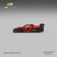Thumbnail for CM Model 1:64 Mclaren Senna GTR Metallic Red