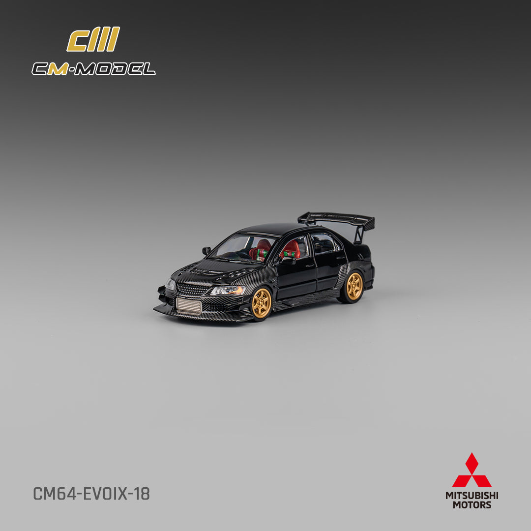 CM Model 1:64 Mitsubishi Evolution IX w/ Quick Release Wheels