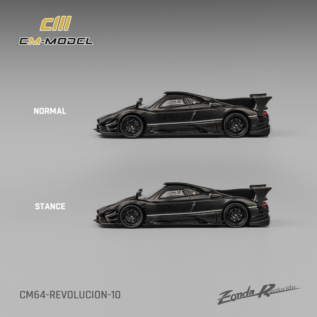 CM-Model 1:64 Pagani Zonda Revolucion Full Carbon