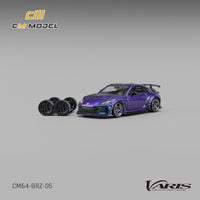 Thumbnail for PRE-ORDER CM Model 1:64 Subaru BRZ Varis Widebody Chameleon