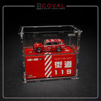 Thumbnail for COVAL Acrylic Display Cabinet for Mini GT x Kaido House Car and Box with Vertical Door SMG-102KC