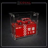 Thumbnail for COVAL Acrylic Display Cabinet for Mini GT x Kaido House Car and Box with Vertical Door SMG-102KC