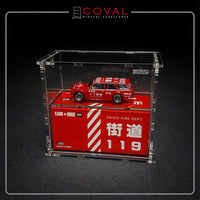 Thumbnail for COVAL Acrylic Display Cabinet for Mini GT x Kaido House Car and Box with Vertical Door SMG-102KC