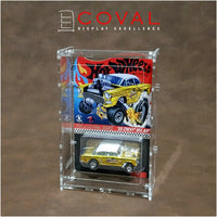 Thumbnail for COVAL Acrylic Display Case for Single Carded RLC and Mainline Hot Wheels with Front Vertical Door HDR-101