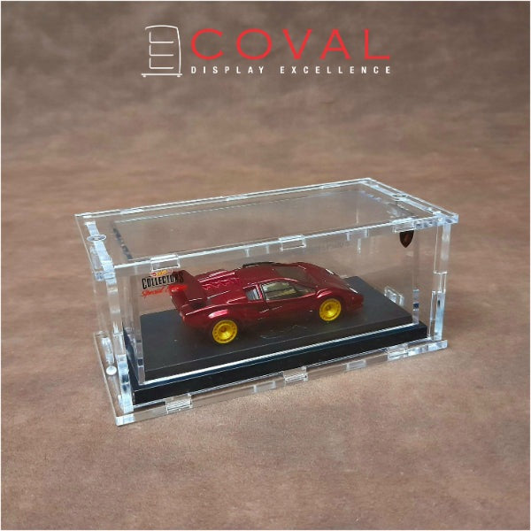 COVAL RBX-101-3PK Acrylic Display Case for Standard Hot Wheels RLC Boxed Cars *Stackable