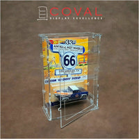 Thumbnail for COVAL SRC-101D Acrylic Display Case for 1 x 1 Carded RLC and Mainline Hot Wheels *Stackable *Wallmountable