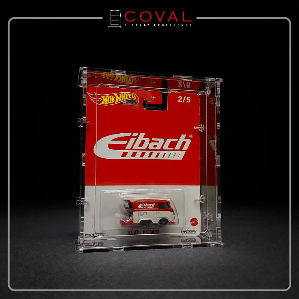 COVAL SWC-101 Acrylic Display Case for Single Wide Premium Carded Hot Wheels *Stackable *Wallmountable