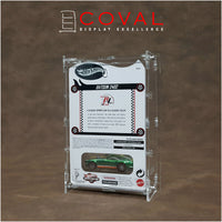 Thumbnail for COVAL WRC-101 Acrylic Display Case for Single Mainline Carded Hot Wheels