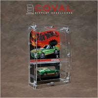 Thumbnail for COVAL WRC-101 Acrylic Display Case for Single Mainline Carded Hot Wheels