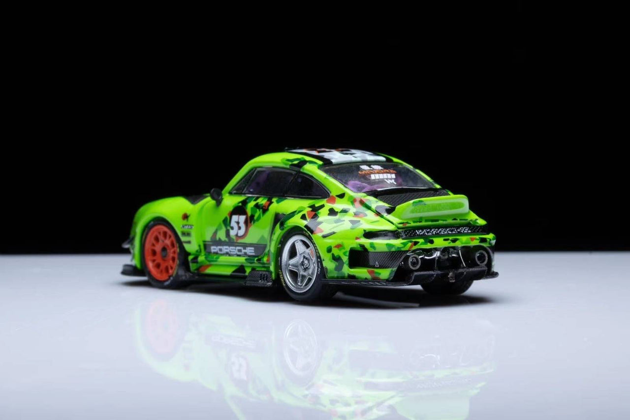 DCM 1:64 Porsche RWB 930 Green #53
