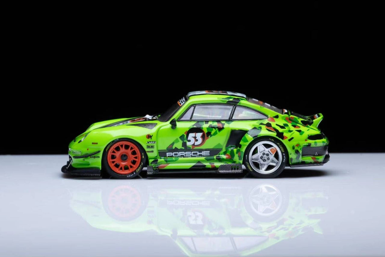 DCM 1:64 Porsche RWB 930 Green #53